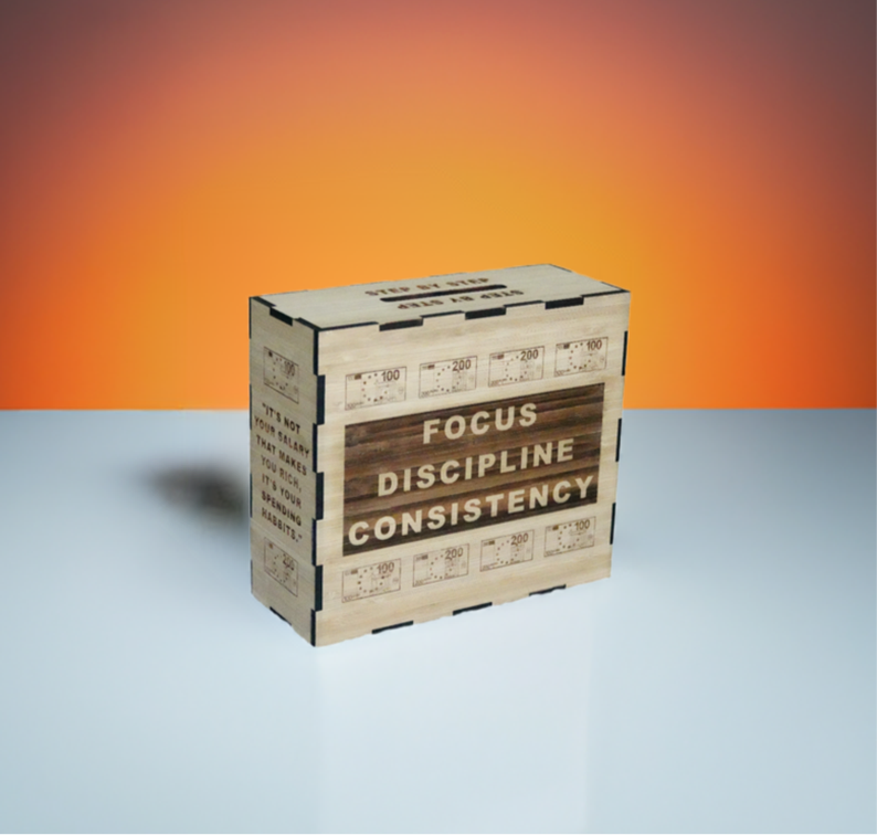 Gepersonaliseerde spaarbox