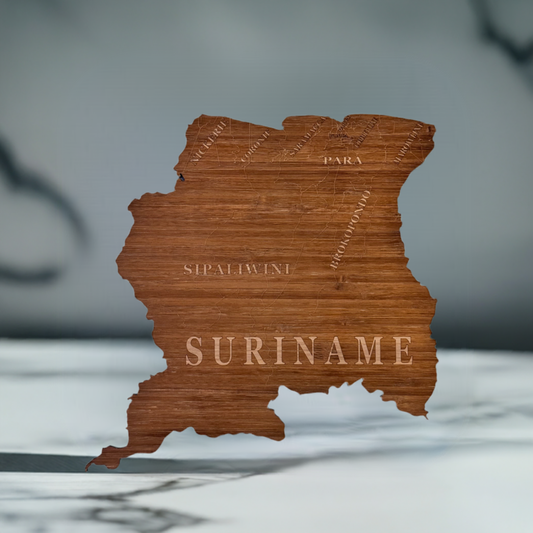 Bamboe onderzetters- Suriname